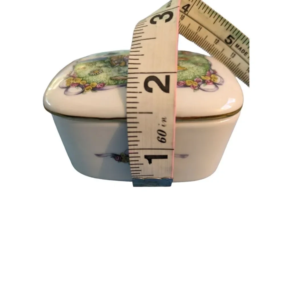 Porcelain The Way We Were Music Box Series Heritage House Songs Of Love, 1985 - Picture 9 of 10